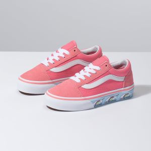 Vans Kiz Çocuk Spor Ayakkabı Unicorn Old Skool Pembe/Beyaz | 77917-844